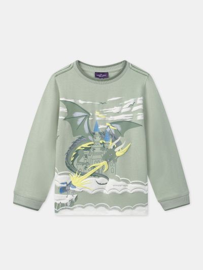  БЛУЗА  GREEN ЗА МОМЧЕ DRAGON  LADTOURAGE 