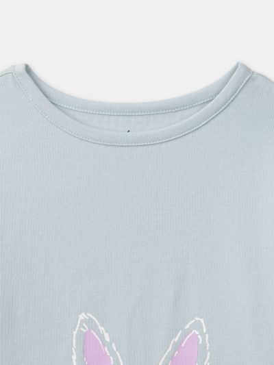 ДЕТСКА  ПИЖАМА ОТ ПАМУК С ДЕСЕН  MUILETTE