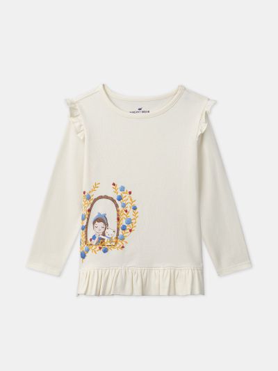 ДЕТСКА  ПИЖАМА ОТ ПАМУК С ДЕСЕН  MUIMOLETTE 