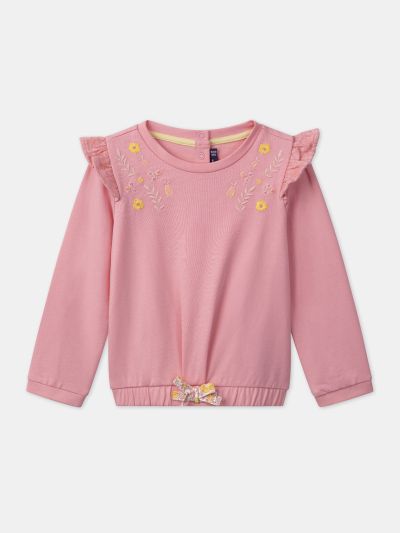 ДЕТСКИ СУИЧЪР С ФЛОРАЛЕН ДЕСЕН ЗА МОМИЧЕ MLASWETTE 