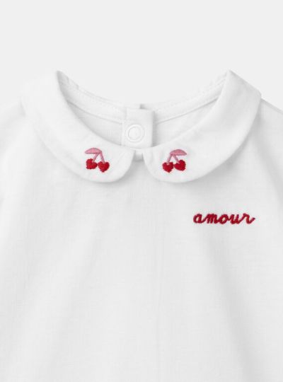 БЛУЗА С ДЕСЕН ЗА БЕБЕ МОМИЧЕ MAURIEL 