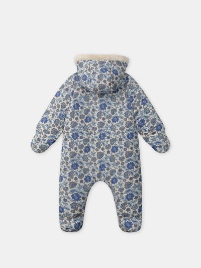 ВАТИРАН КОСМОНАВТ  С ФЛОРАЛЕН ДЕСЕН ЗА БЕБЕ МОМИЧЕ  